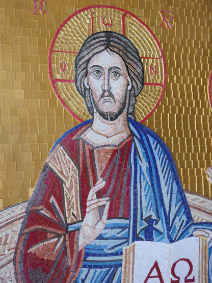 Revelation of Christ and God Mosaic Mural