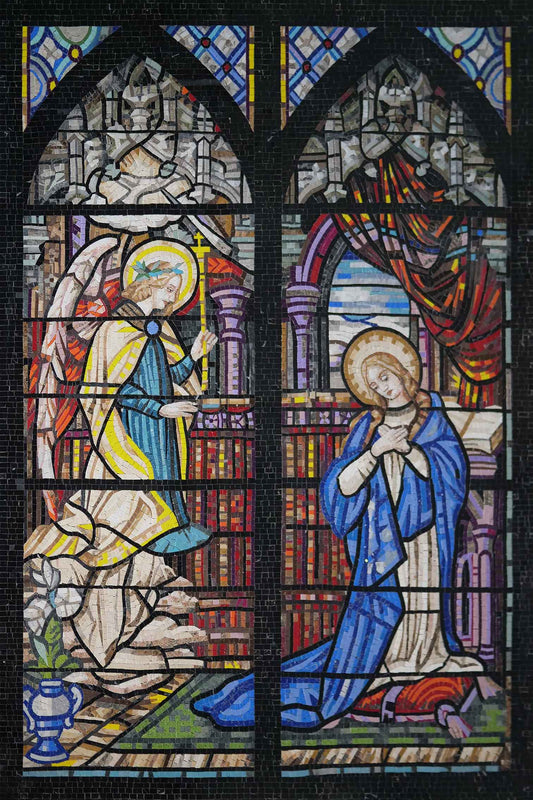 The Annunciation of Mary Mosaic Reproduction