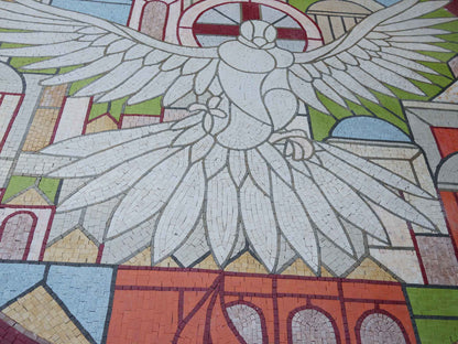 Spiritual Dove - Mosaic Art
