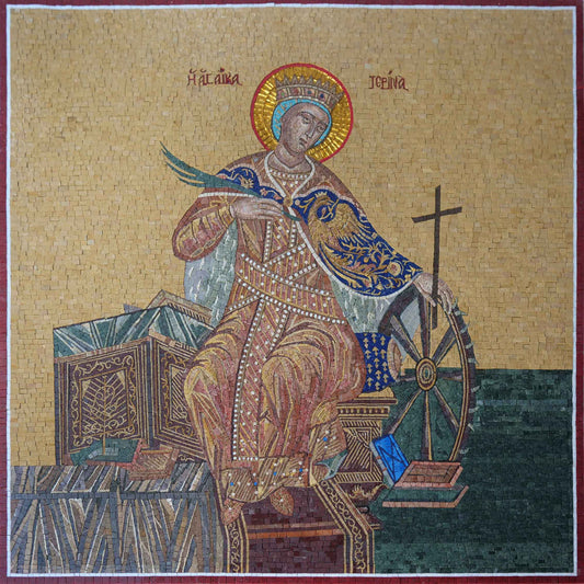 Mosaic Artwork - Religious Design