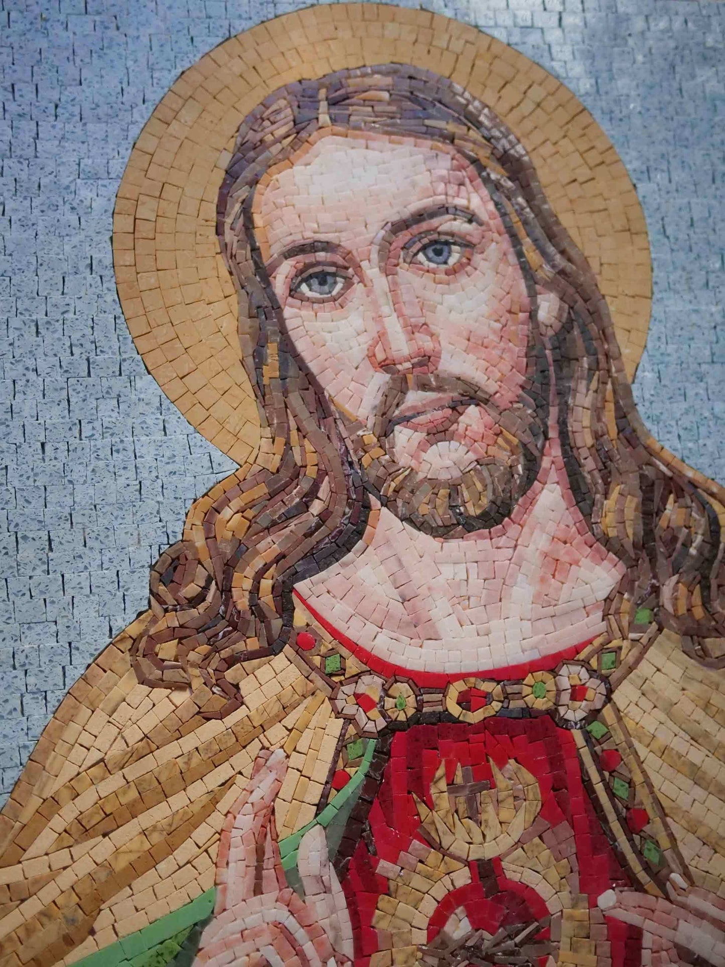 Jesus Mosaic - Religious Art Mosaic