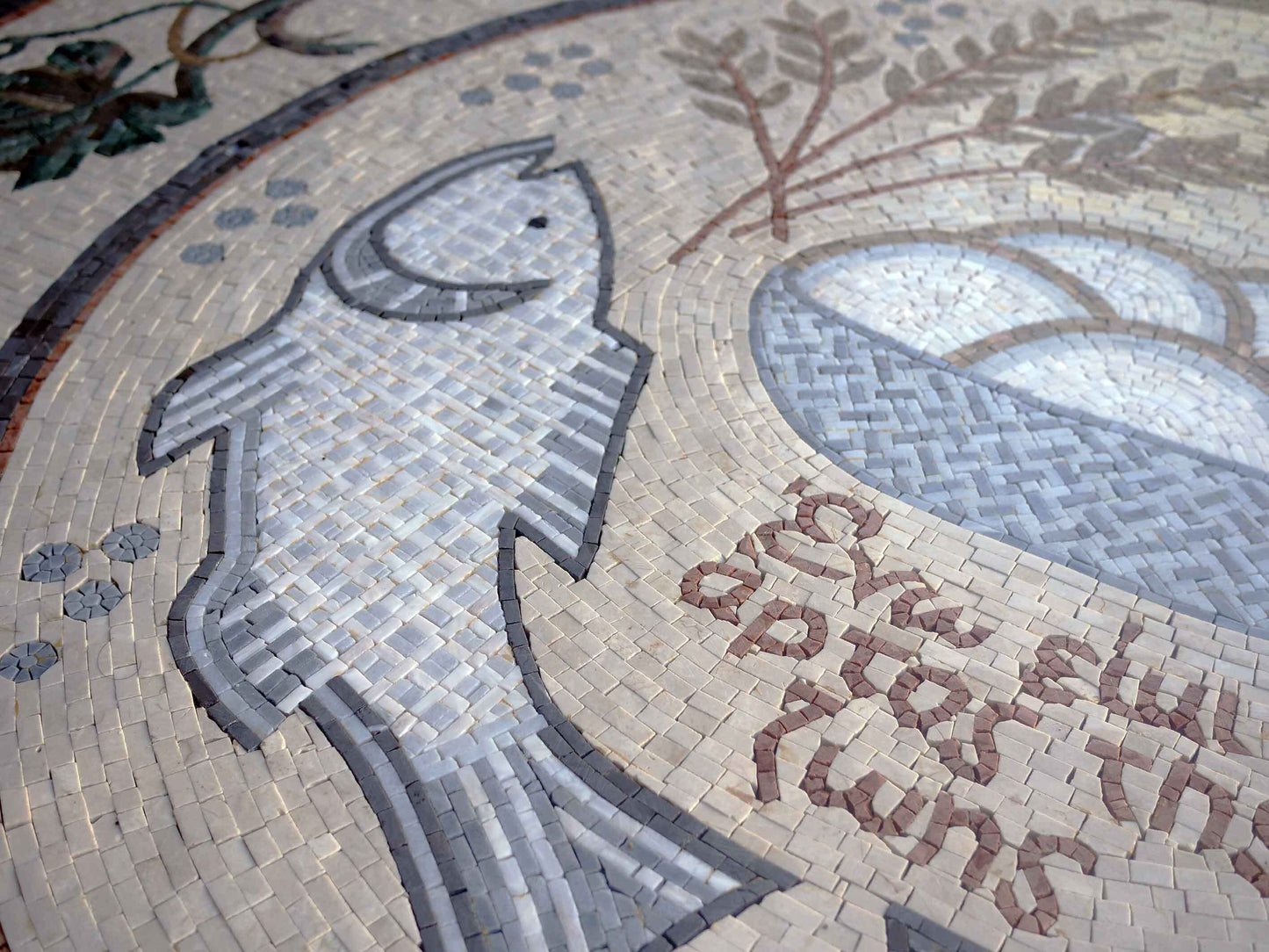 Food Groups Mosaic Design