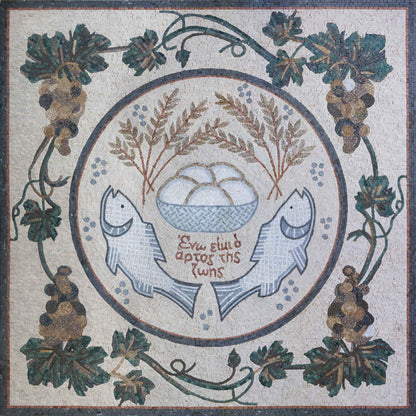 Food Groups Mosaic Design