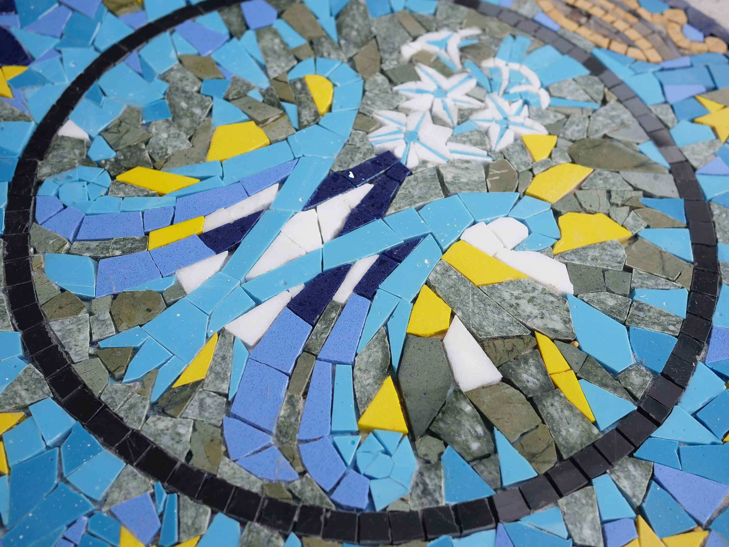 Royal Floral Mosaic Medallion