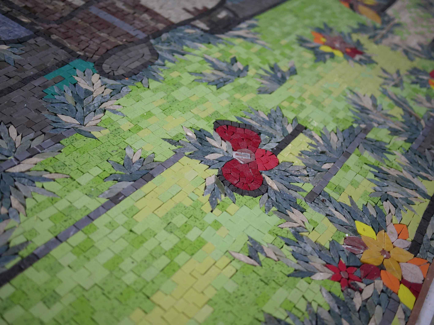 Saint Therese Religious Mosaic