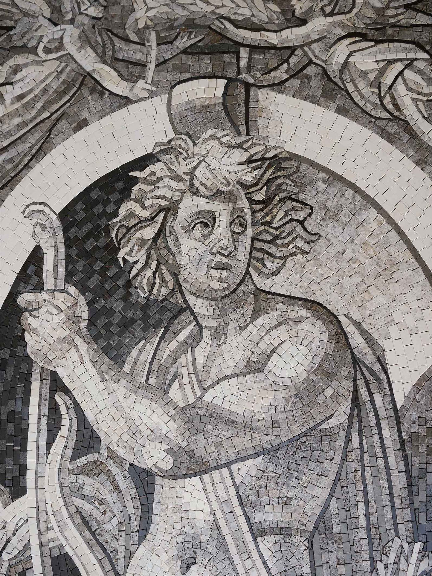 The God Sol Mosaic Artwork