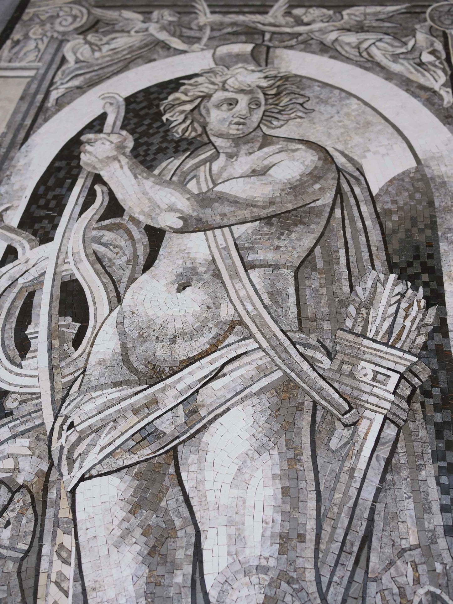 The God Sol Mosaic Artwork