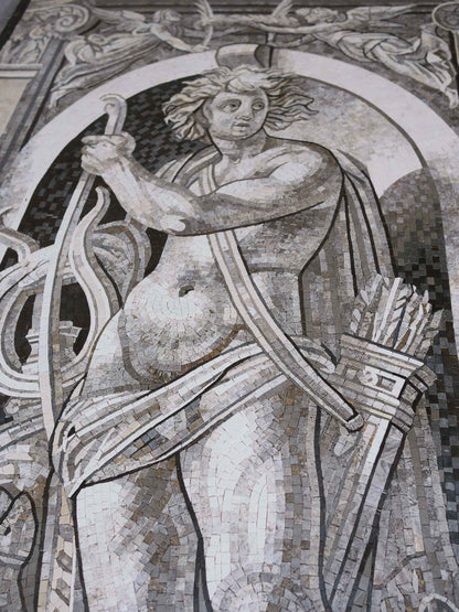 The God Sol Mosaic Artwork