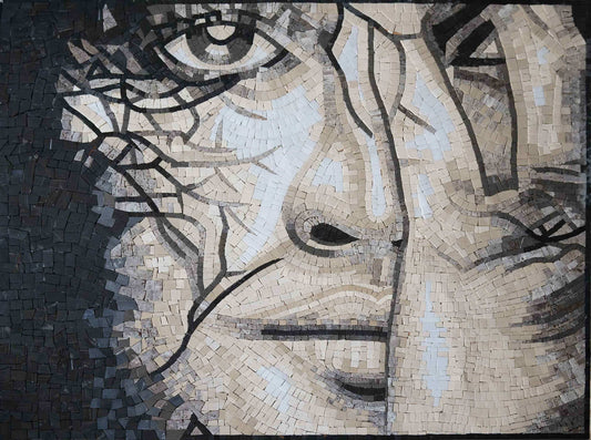 Artistic Mosaic Woman Potrait
