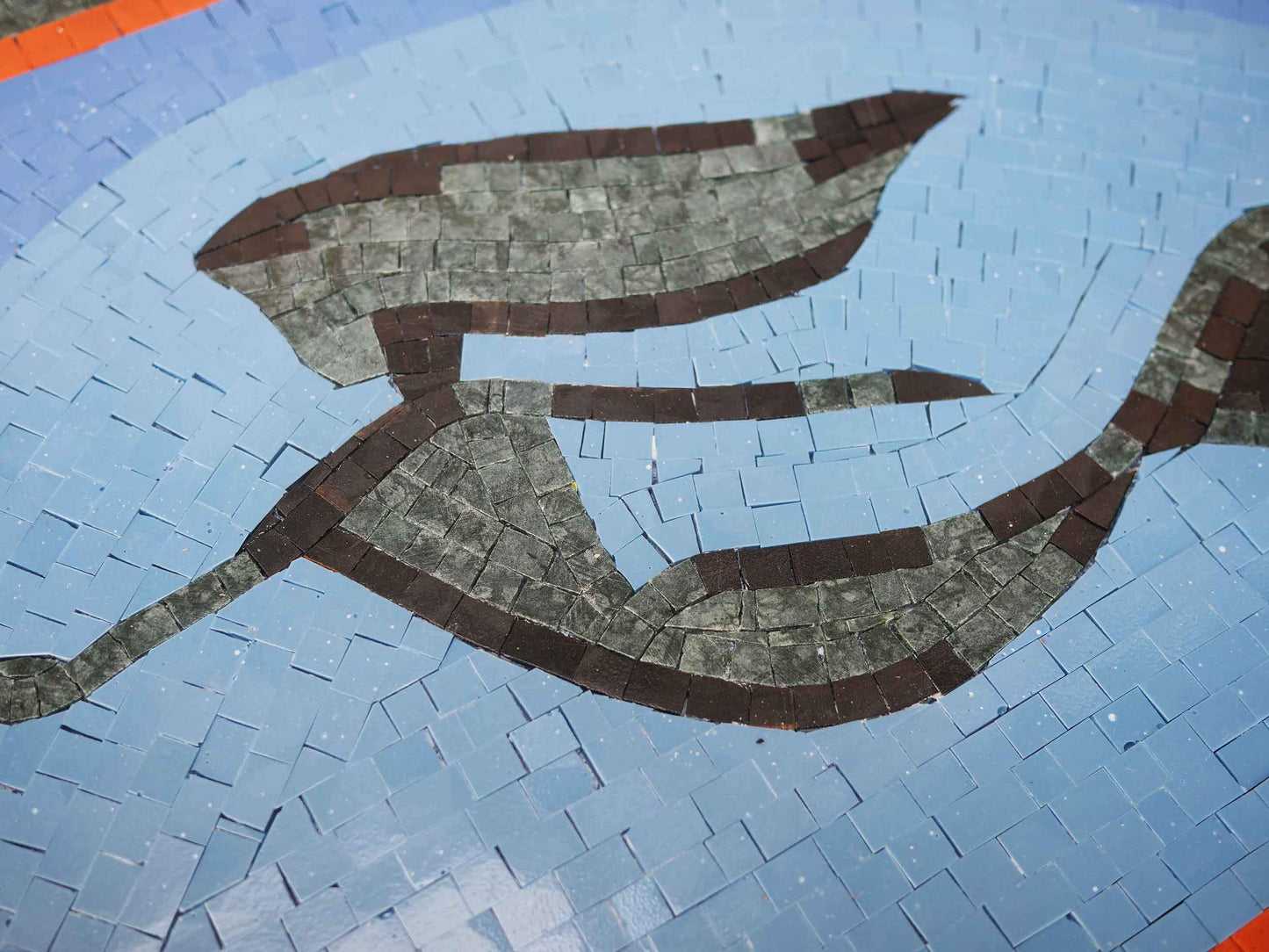 Ariel Mermaid Mosaic - Abstract Mosaic Art