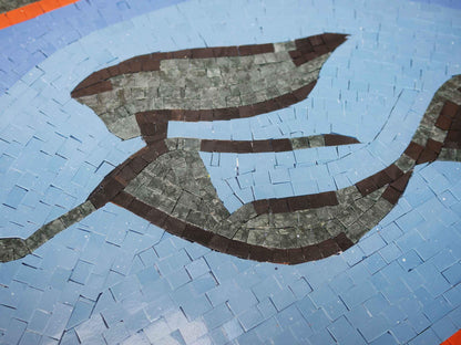 Ariel Mermaid Mosaic - Abstract Mosaic Art