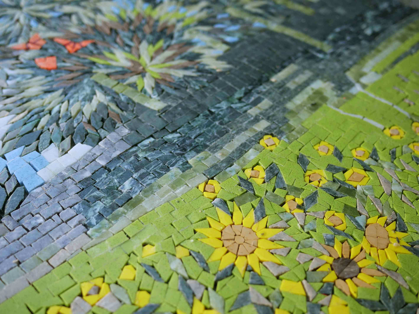 Landscape Mosaic - The Butterfly Field