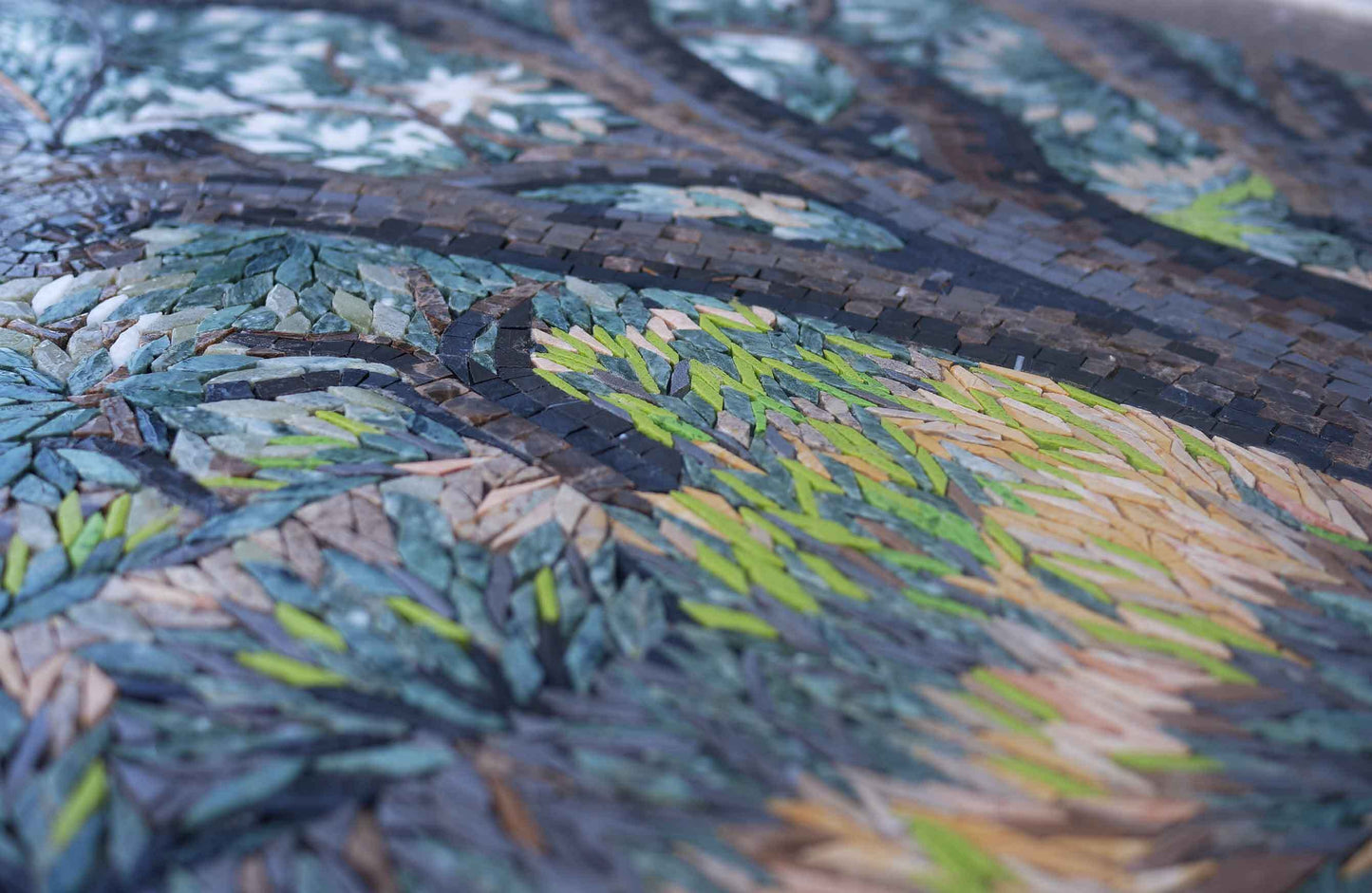 Olive Tree Season - Mosaic Art