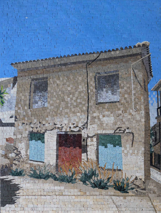 Abandoned House - Mosaic Art
