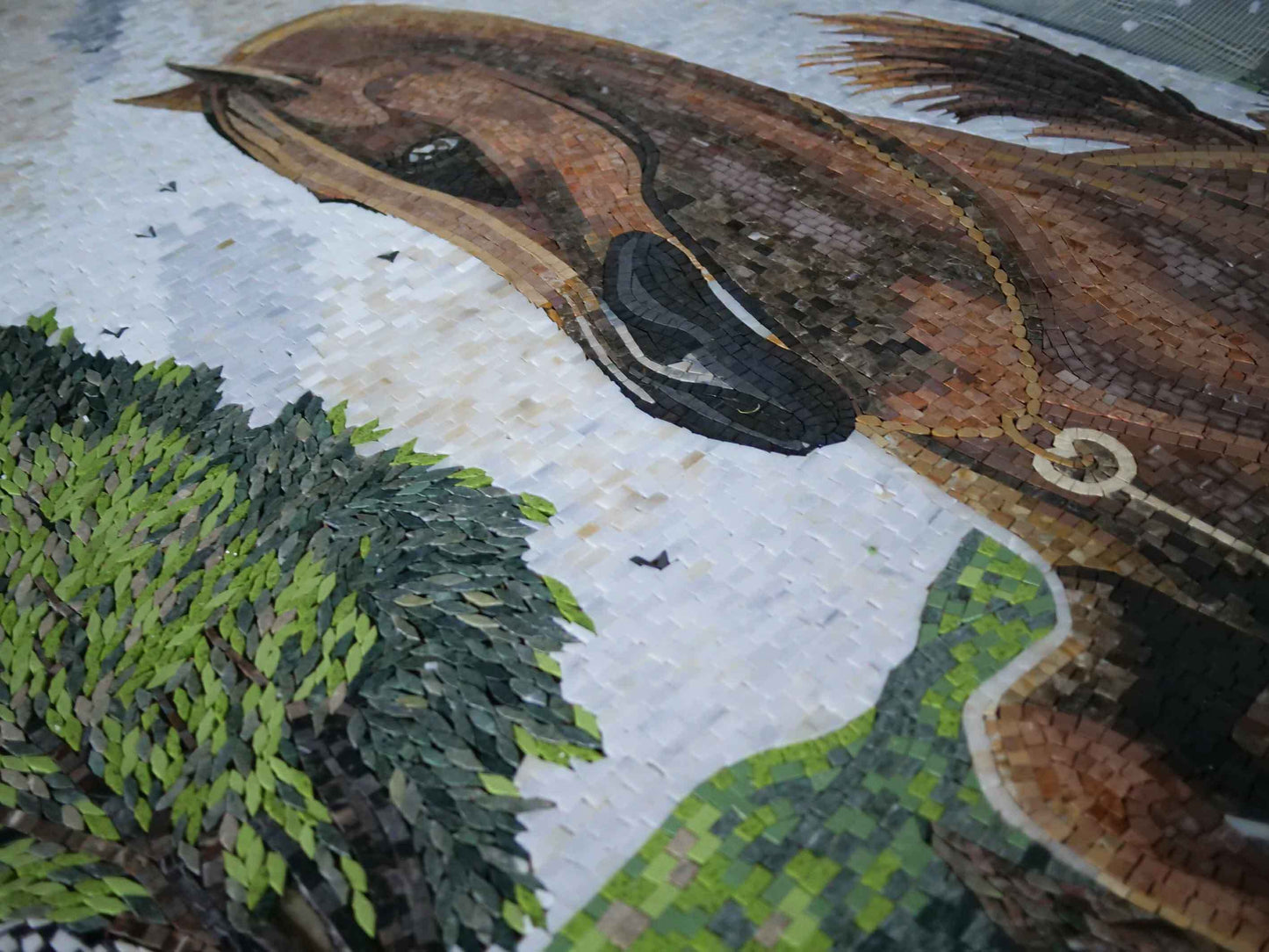 Palestinian Farmer Mosaic Design