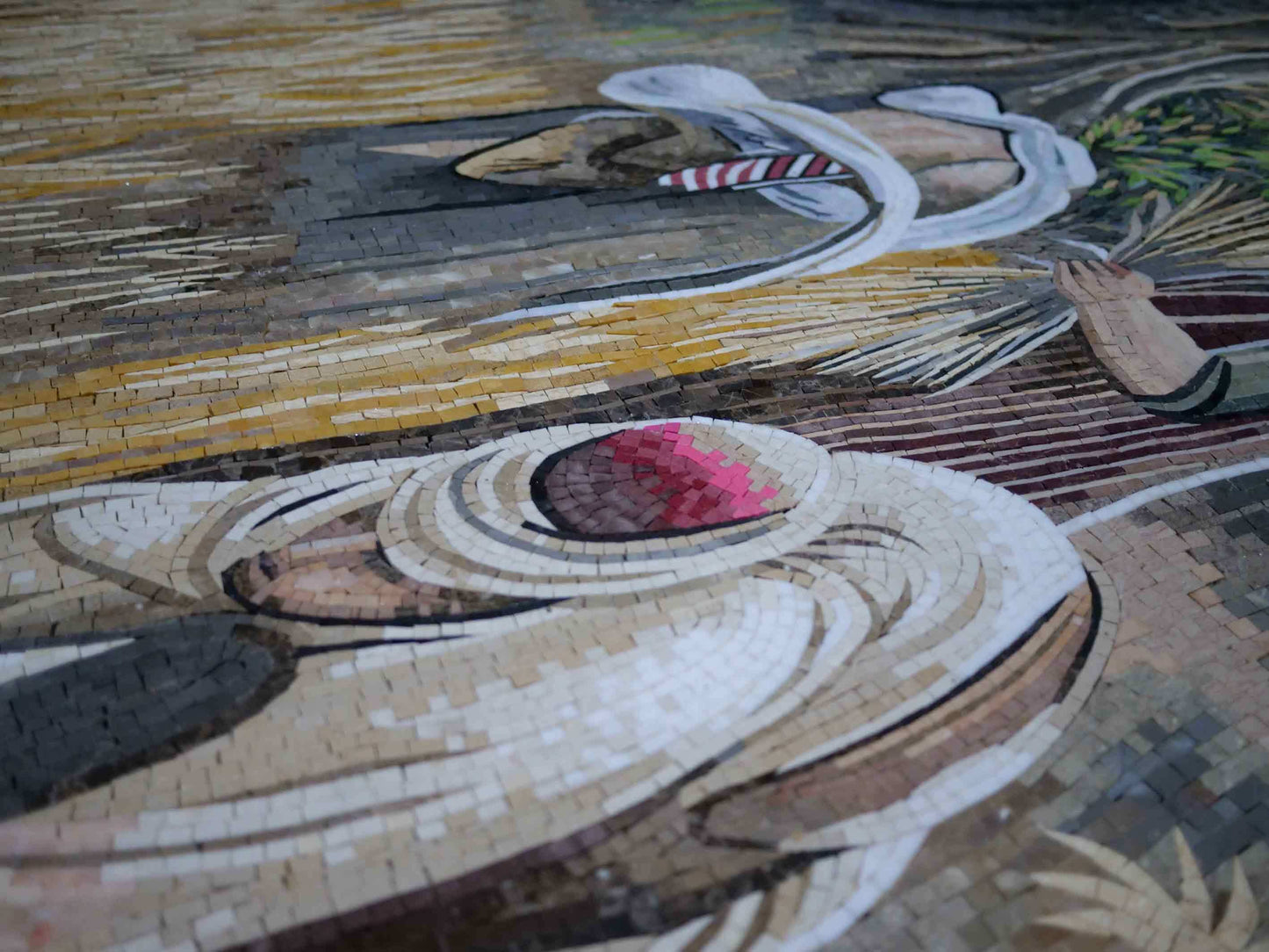 Harvest Season - Palestine Art Mosaic Design