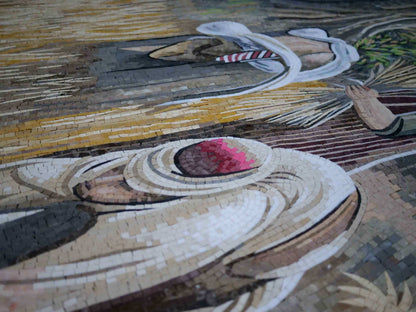 Harvest Season - Palestine Art Mosaic Design