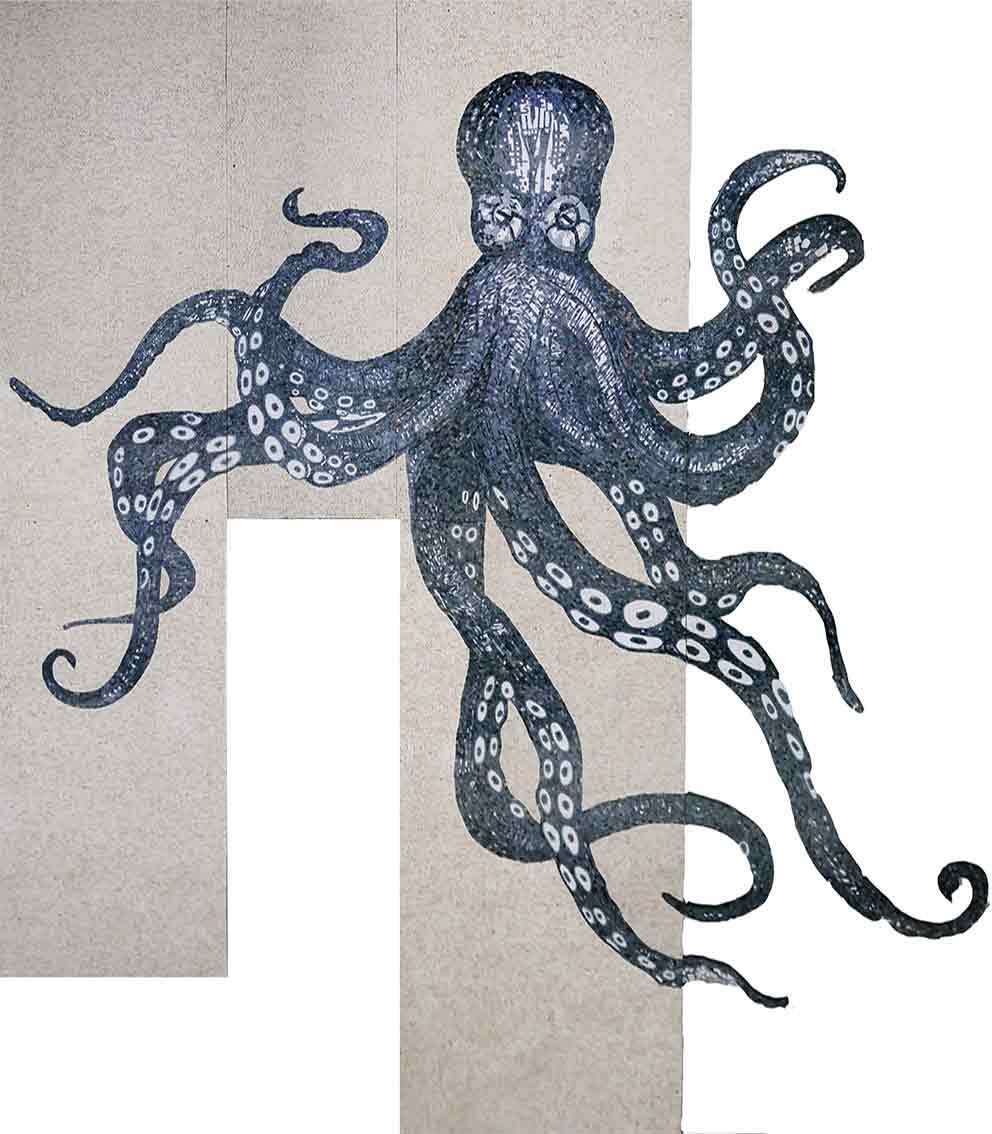 Oceanic Kraken: A Mosaic Masterpiece