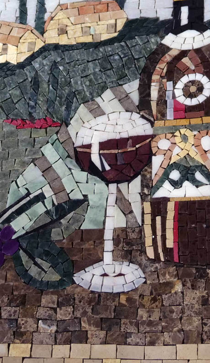Tuscan Wine Country Mosaic