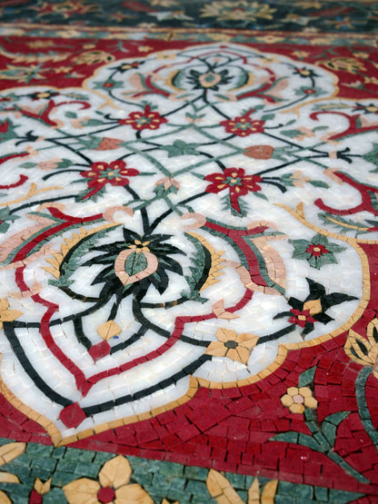 Woven Dreams: A Nain Rug Masterpiece