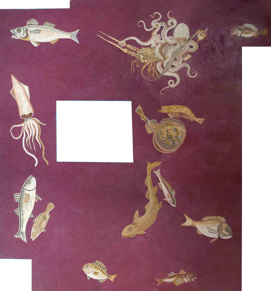 Underwater Mosaic: A Marine Life Medley