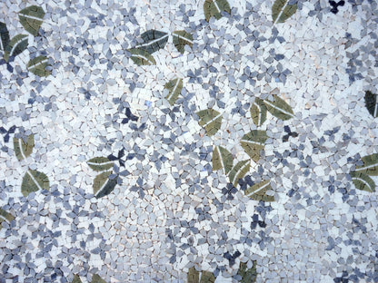 Floral Frost: A Delicate Mosaic Dance of Winter Blooms