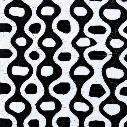 Interwoven Rhythms: A Monochrome Tapestry of Pattern
