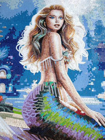 Enchanting Mermaid: A Vibrant Underwater Mosaic