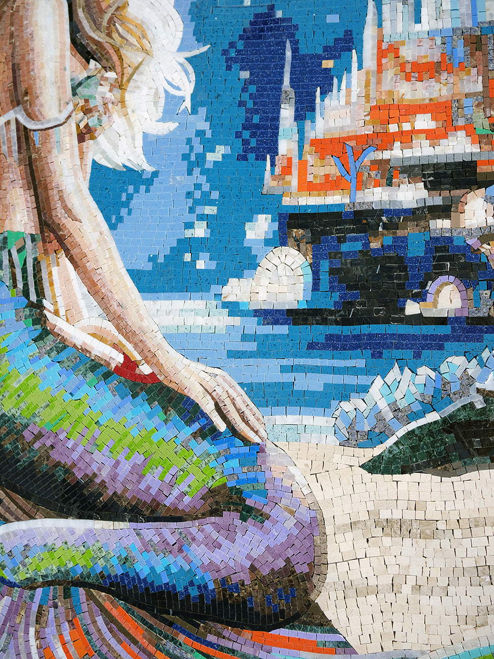 Enchanting Mermaid: A Vibrant Underwater Mosaic