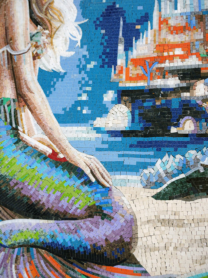 Enchanting Mermaid: A Vibrant Underwater Mosaic