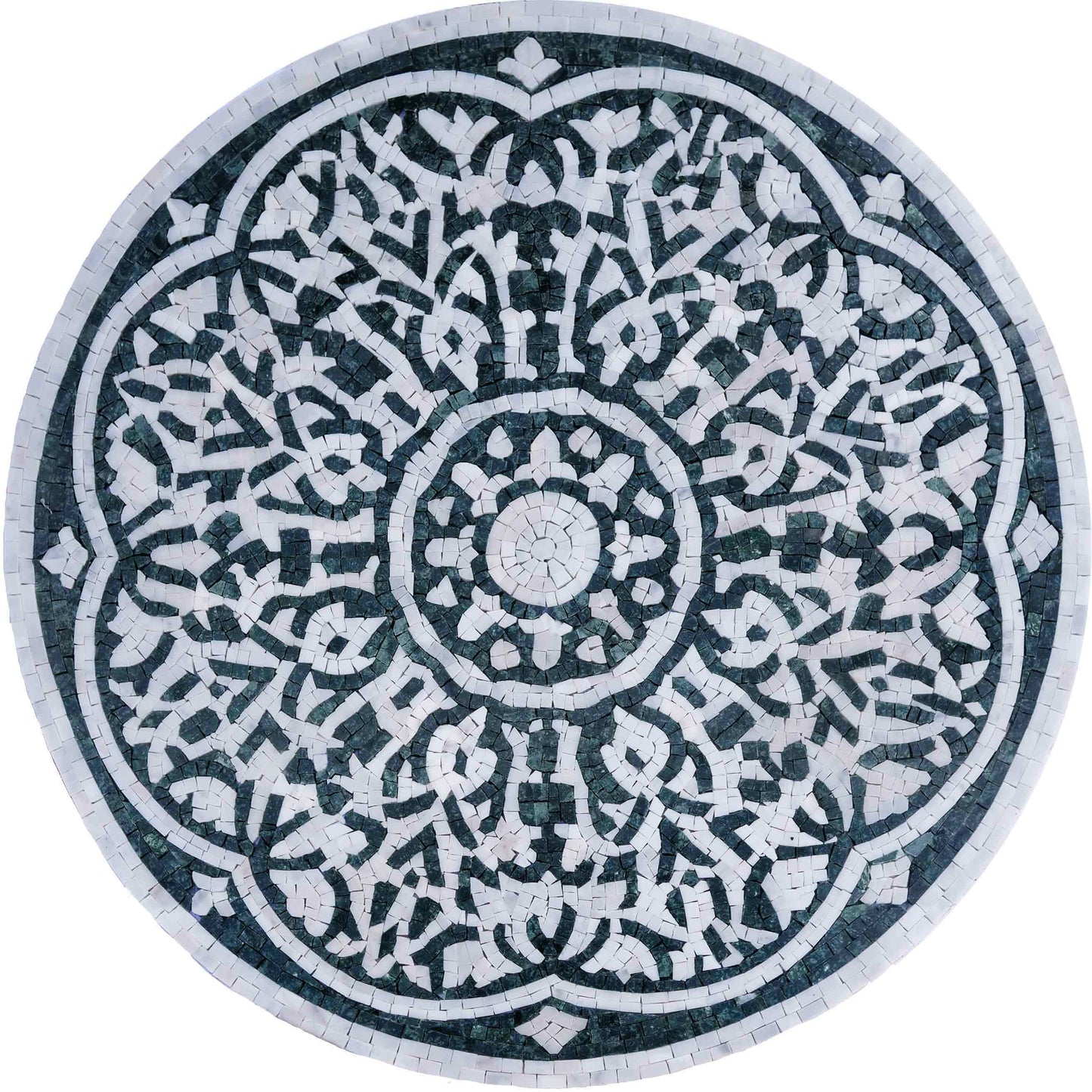 Mosaic Mandala: A Symphony of Symmetry