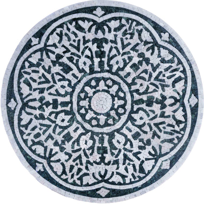 Mosaic Mandala: A Symphony of Symmetry