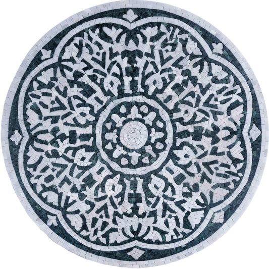 Mosaic Mandala: A Symphony of Symmetry