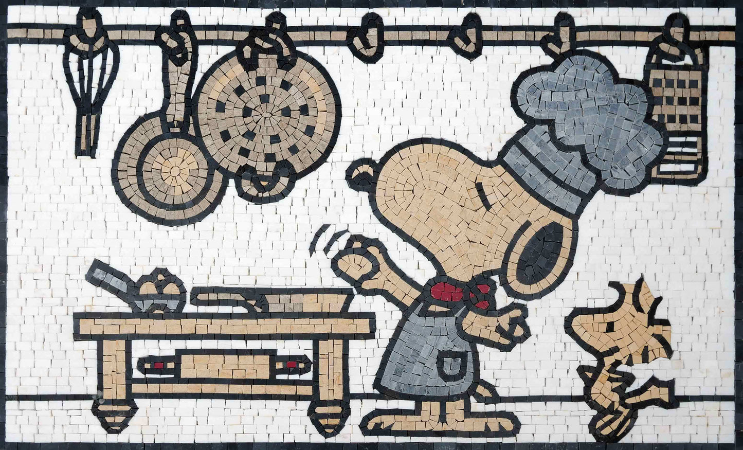 Snoopy's Kitchen Adventures Mosaic