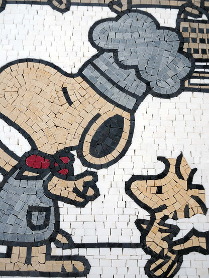 Snoopy's Kitchen Adventures Mosaic