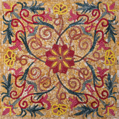 A Touch of Spring: Floral Mosaic
