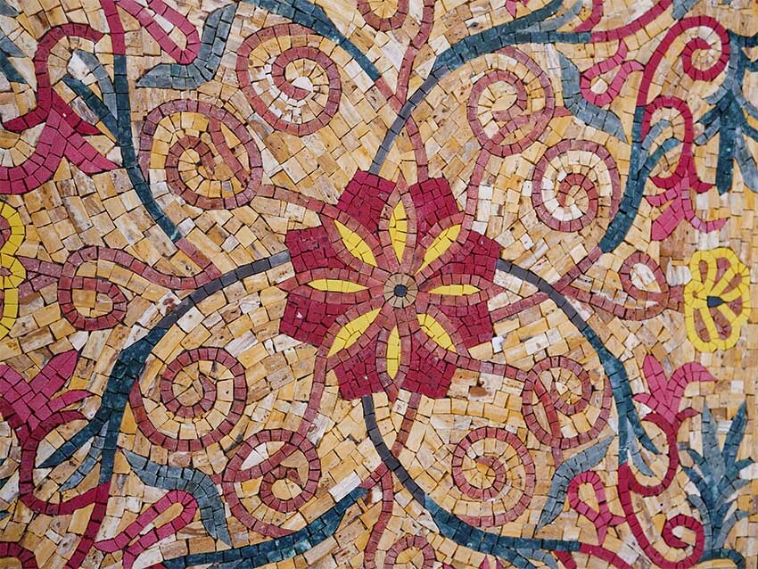 A Touch of Spring: Floral Mosaic