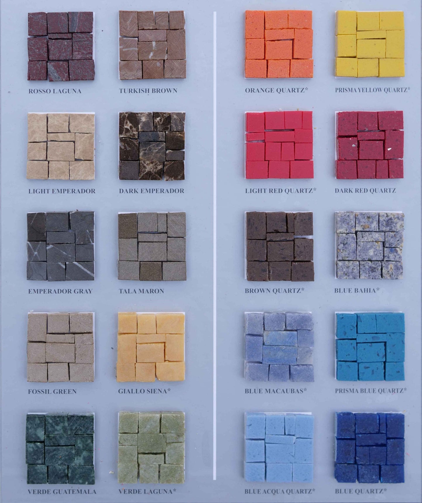 Color Chart Mosaic