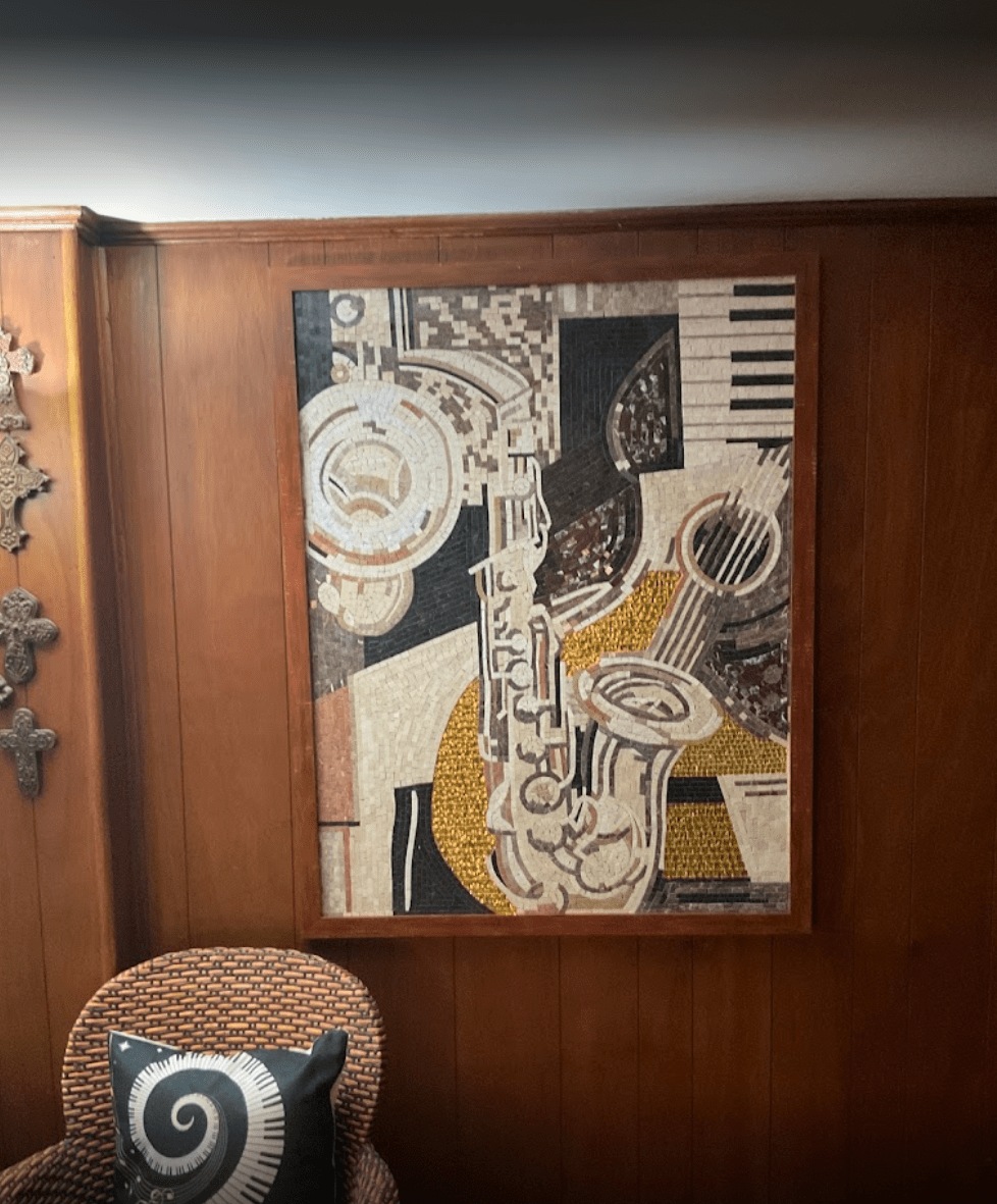 Musical Abstract - Instrument Mosaic