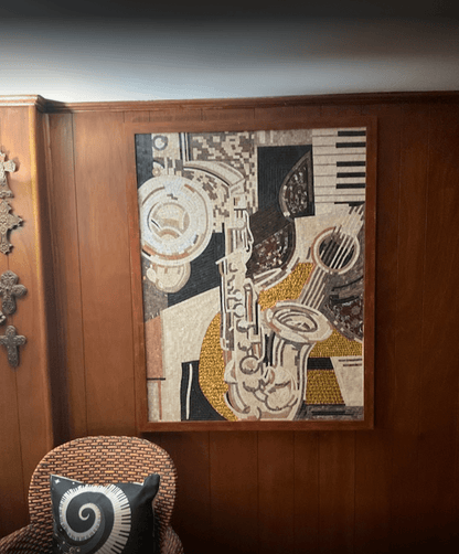 Musical Abstract - Instrument Mosaic