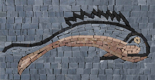 Border Mosaic- Spiky Fish