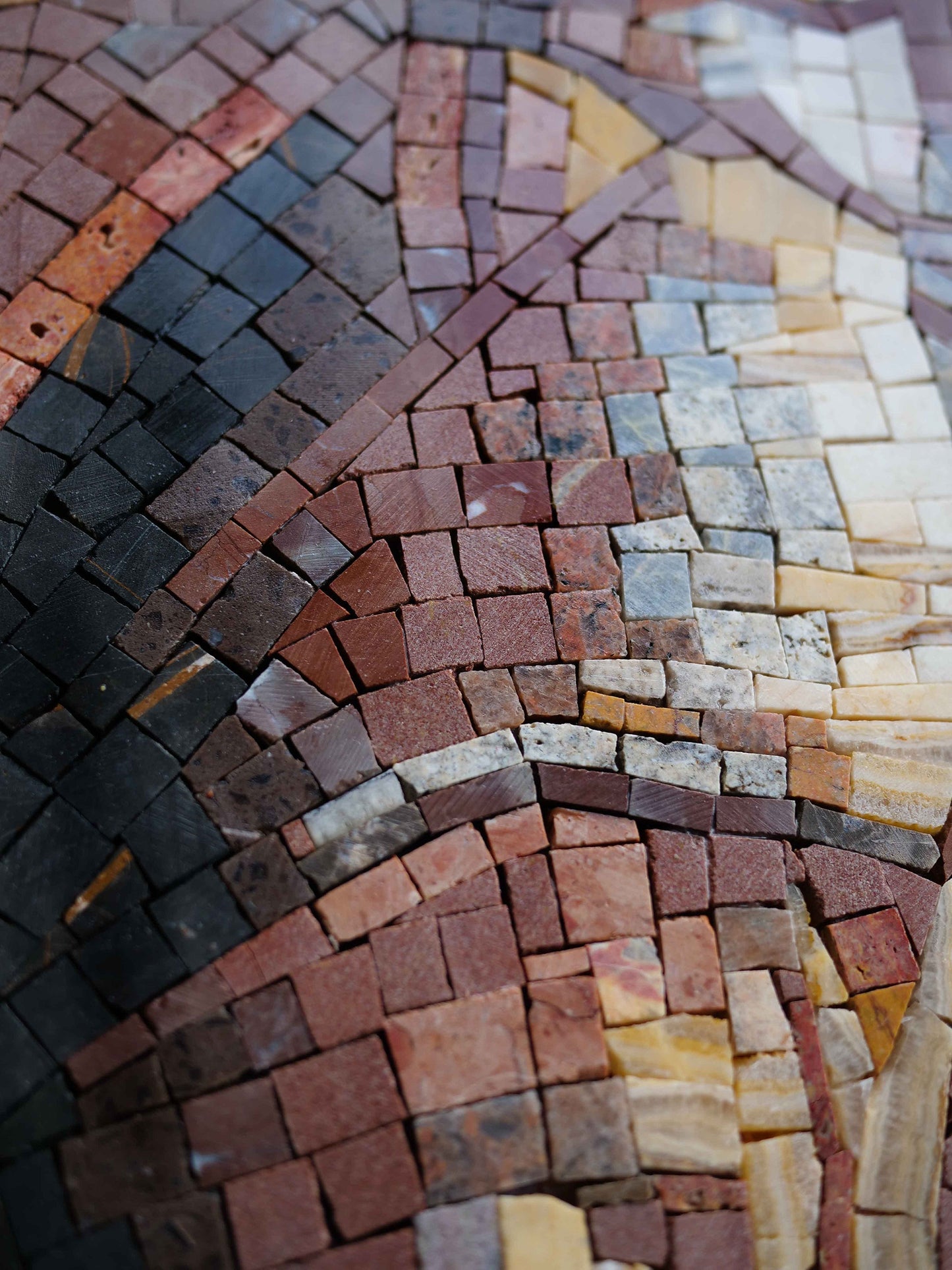 Cave Illusion Mosaic Art