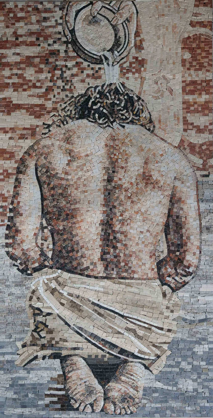 Christian Mosaic - The Baptism Of Jesus