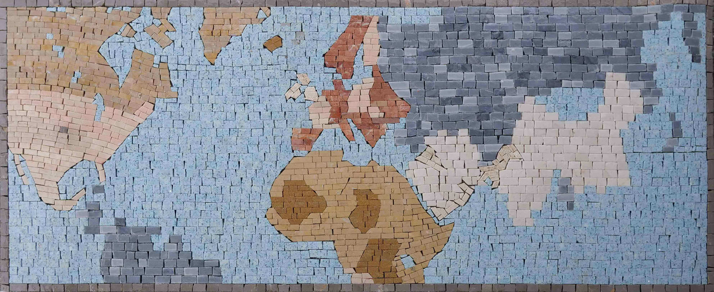 Custom Mosaic - World Map