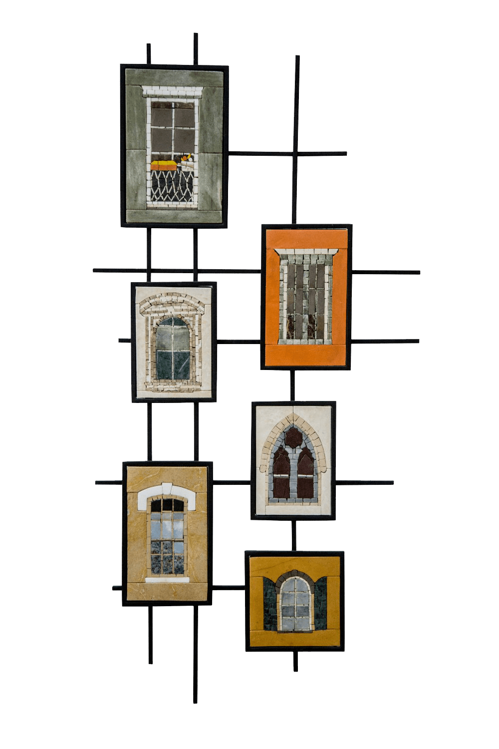 Windows to the Past - Mosaic Wall Art