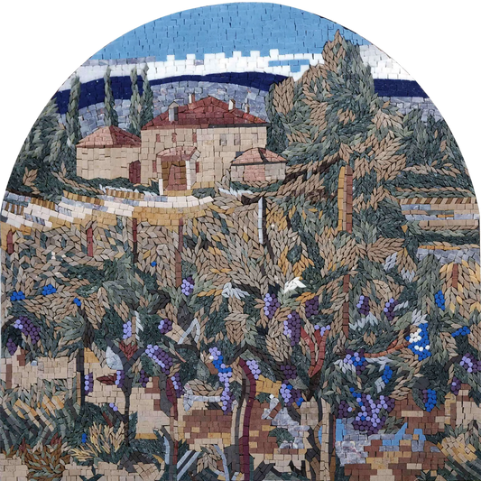 Landscape Mosaic - The House Garden