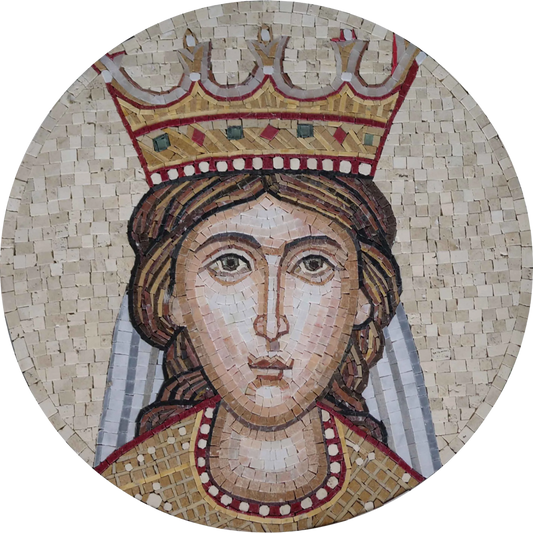 Mosaic Design - Saint Catherine Of Alexandria
