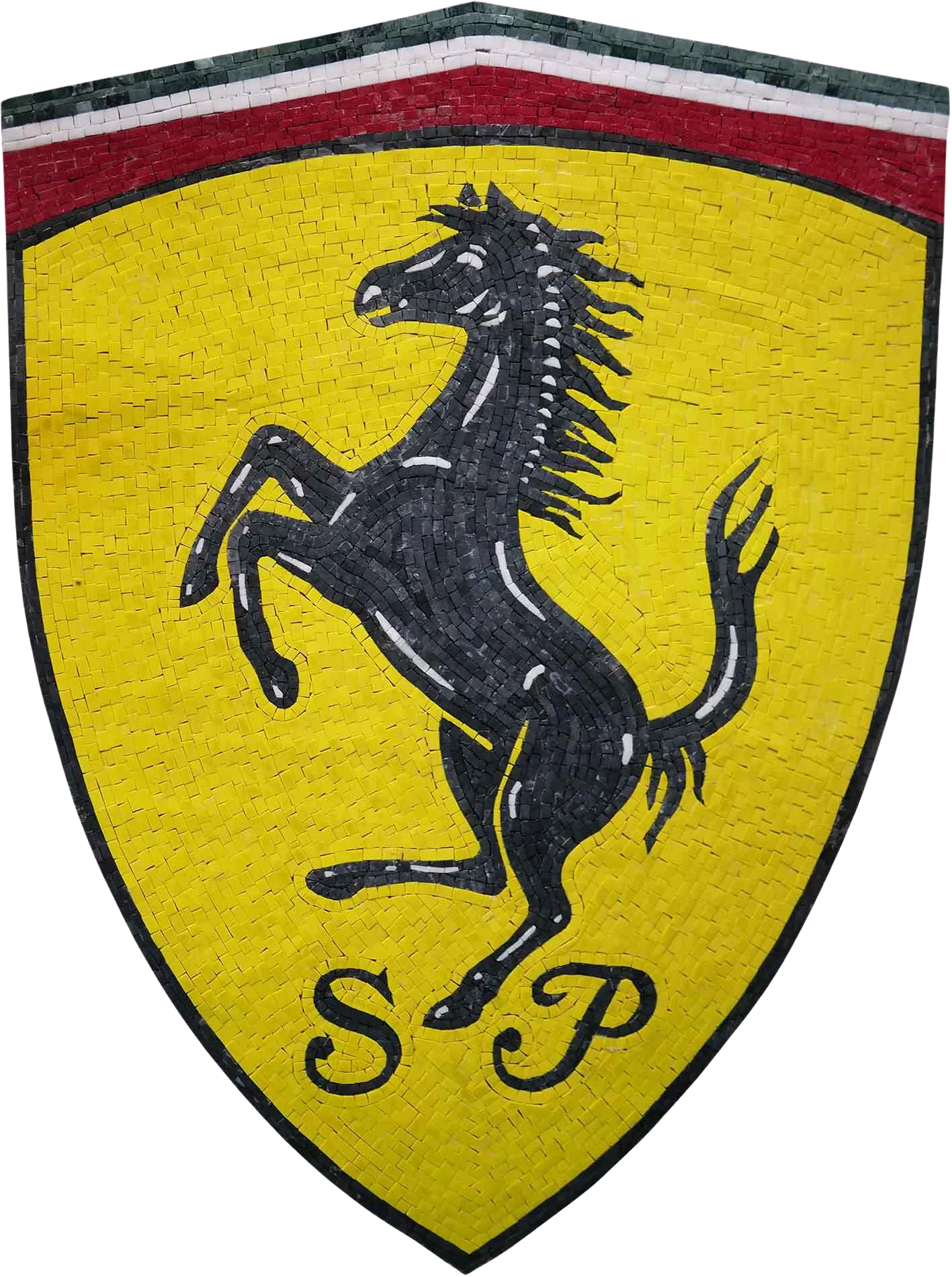 Mosaic Logo - SP Ferrari