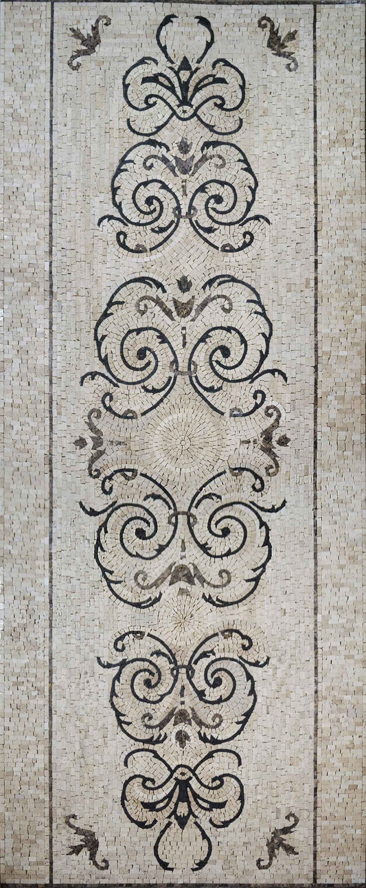 Mosaic Rug - Geometric Carpet