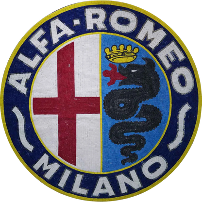 Mosaic Sign - Alfa Romeo Milano